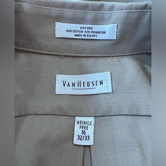 Van Heusen long sleeve Men’s shirt, 16 32/33 - Picture 9 of 9